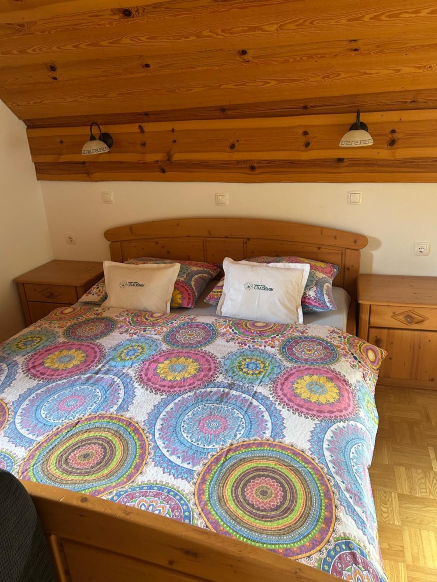 Tourist Farm Gradisnik Apartment Solcava Bagian luar foto