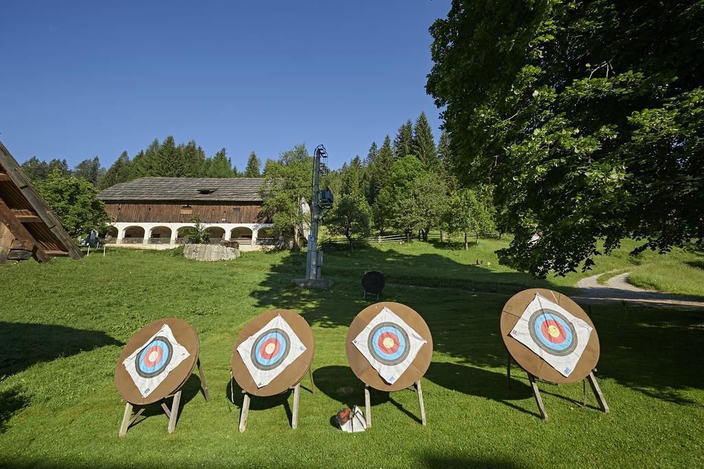 Tourist Farm Gradisnik Apartment Solcava Bagian luar foto