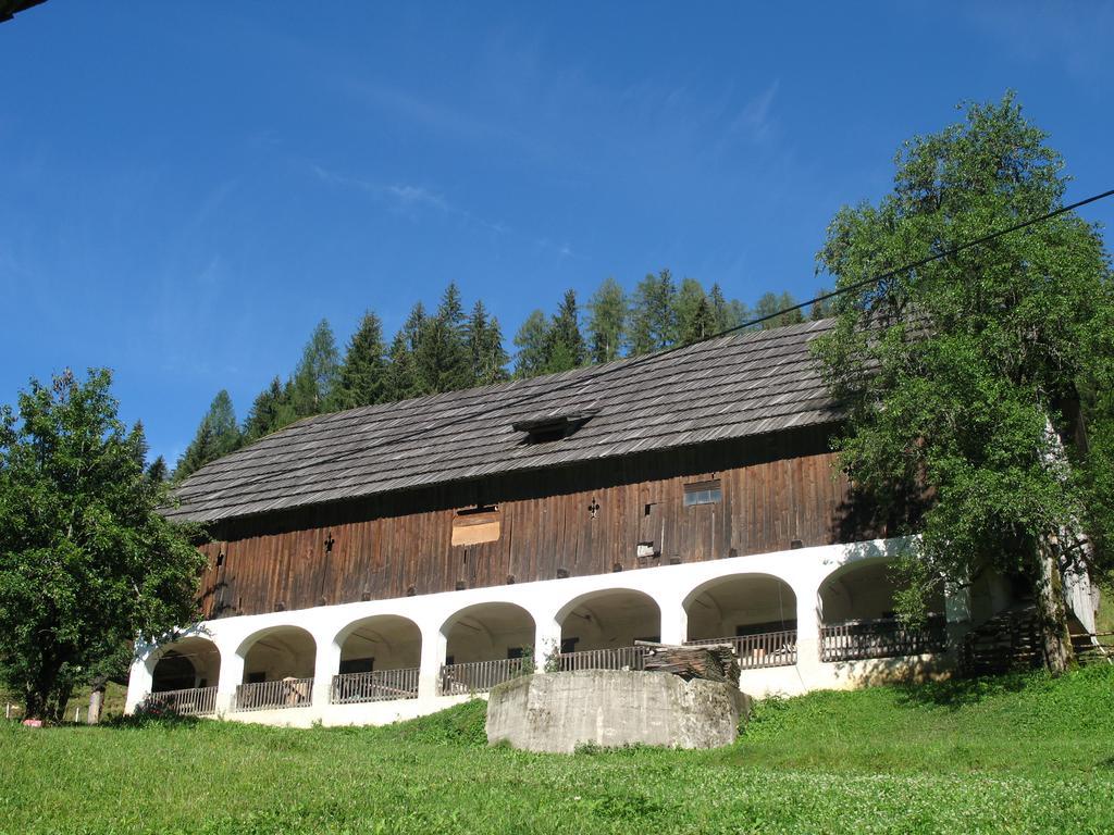 Tourist Farm Gradisnik Apartment Solcava Bagian luar foto