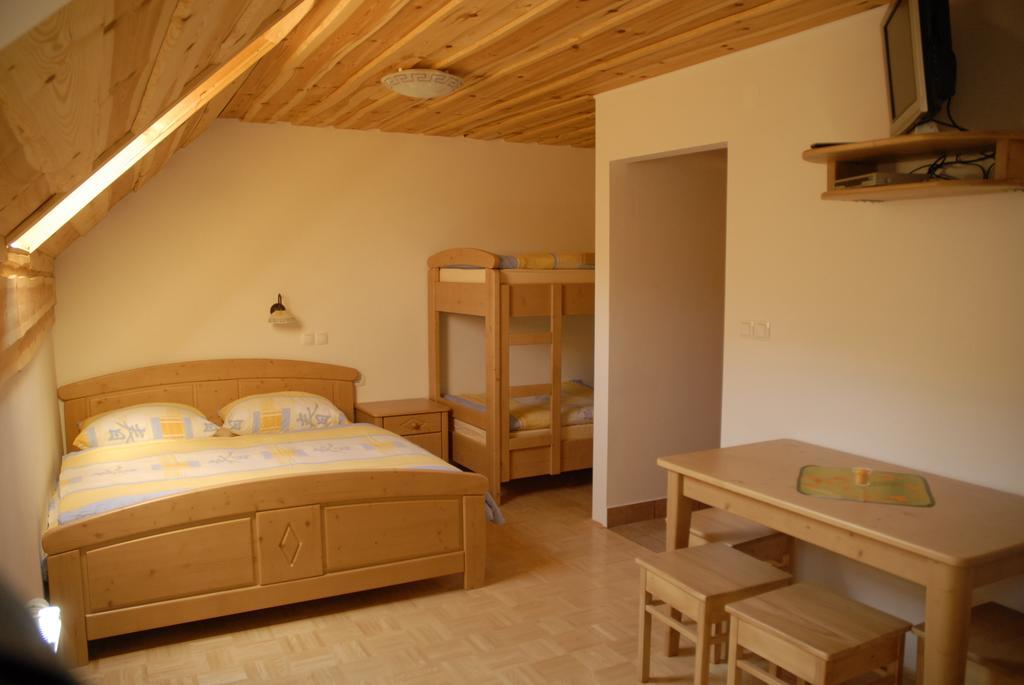 Tourist Farm Gradisnik Apartment Solcava Bagian luar foto